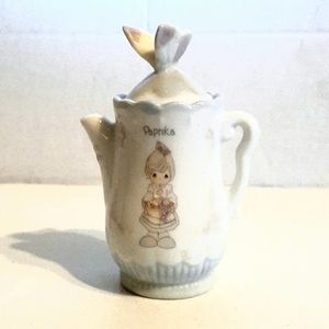 Precious Moments Paprika Mini Coffee Pot Spice